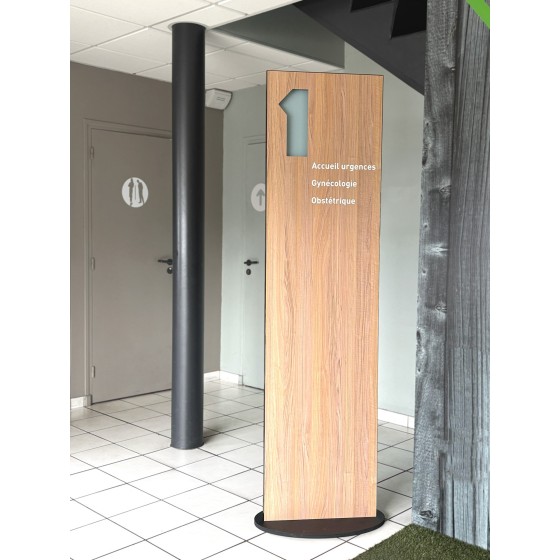 Totem Chêne Claire Orée