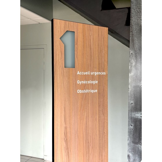 Totem Chêne Claire Orée