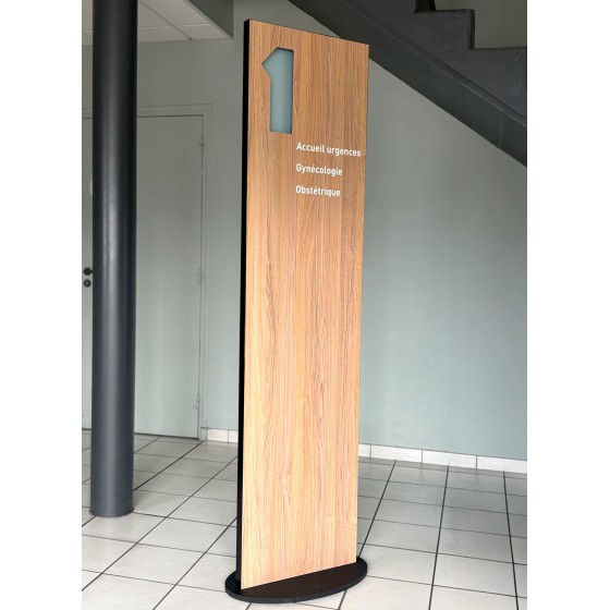 Totem Chêne Claire Orée