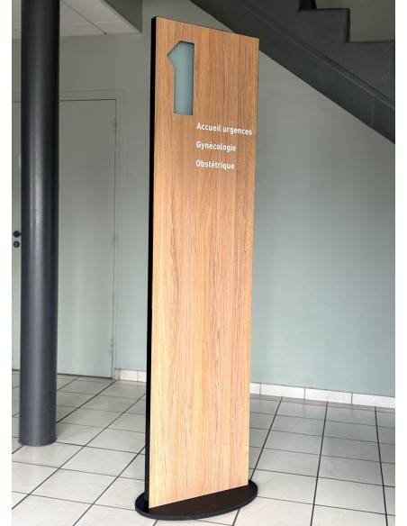 Totem Chêne Claire Orée