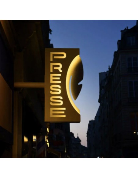 Enseigne PRESSE Plume 2025 | Signalétique Officielle