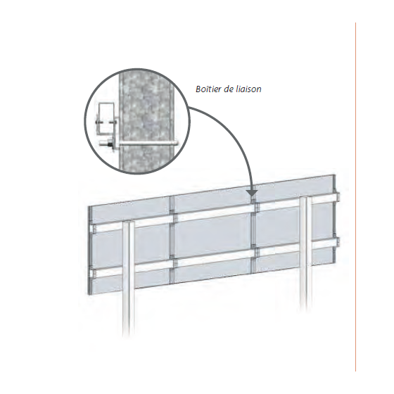 boitier de liaison pour portatif