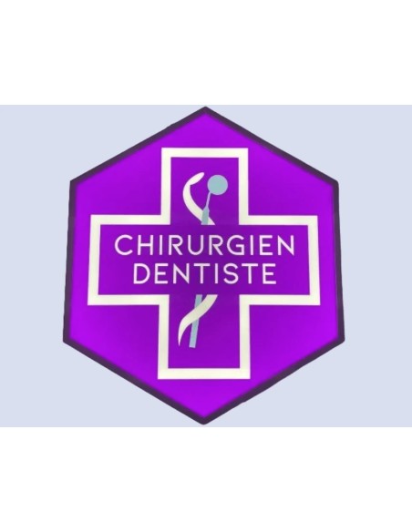 Enseigne Dentiste Lumineuse Simple Face | Conforme ONCD