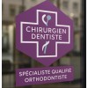 Vitrophanie Orthodontiste | Adhésifs OFFICIELS ONCD