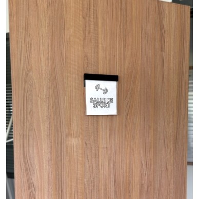 Plaque de porte personnalisable Orée 2