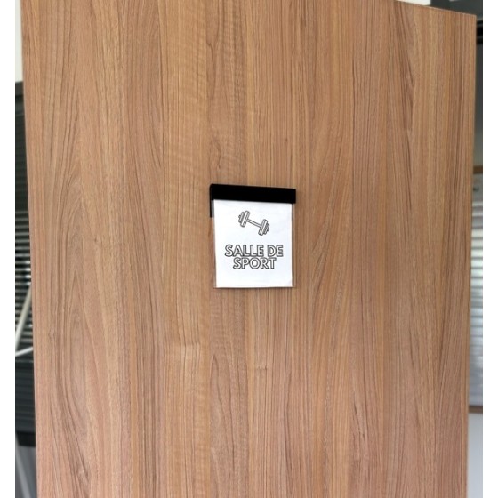 Plaque de porte personnalisable Orée