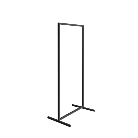 Portant noir 90x175 cm