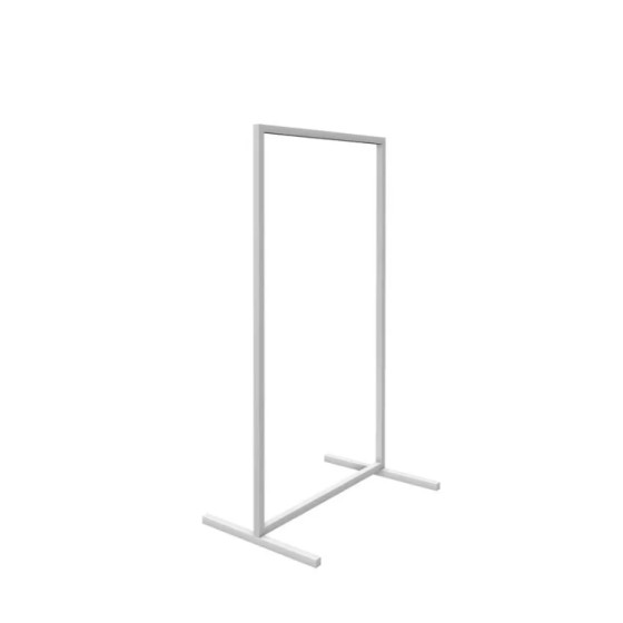 Portant blanc 90x155 cm