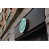 Panneau mural rond, face lumineuse