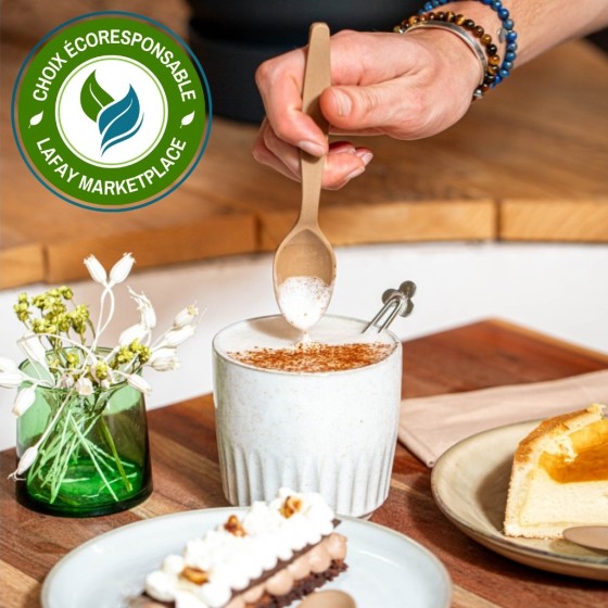 Cuillère réutilisable 16cms Made in France 1200 pcs