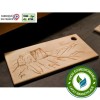 Planche à découper en hêtre massif fabriquée dans les Alpes françaises