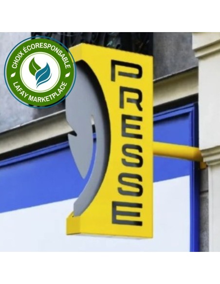 Enseigne PRESSE Plume 2025 | Signalétique Officielle