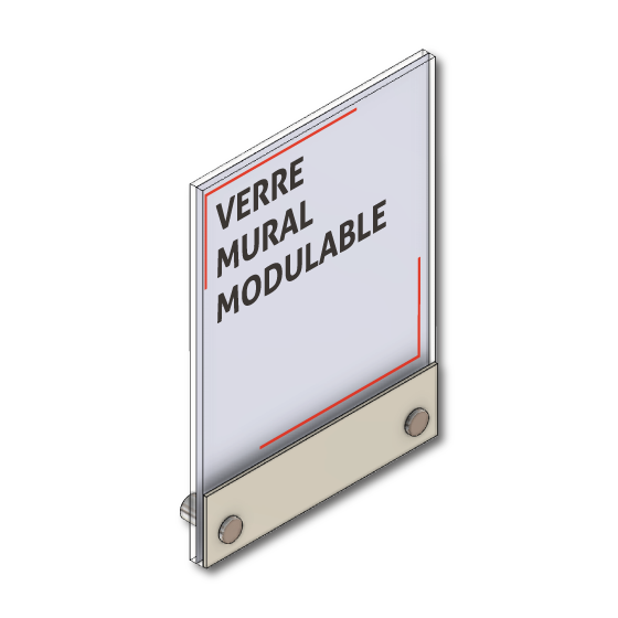 Sublimez vos espaces avec le standing de la plaque de porte en verre