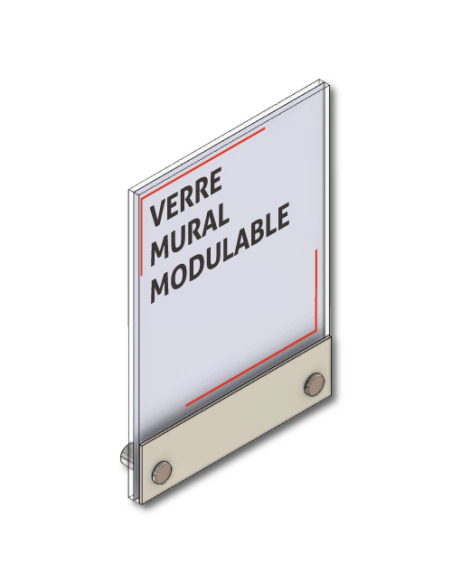 Sublimez vos espaces avec le standing de la plaque de porte en verre