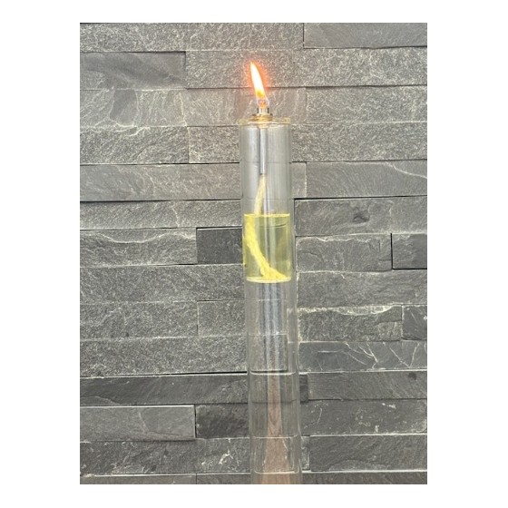 Lampe à huile et cierge