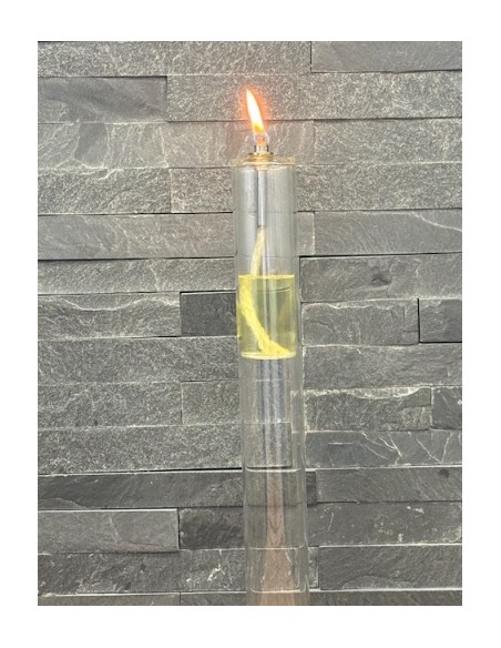 Lampe à huile et cierge