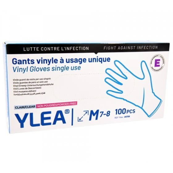 Gants Nitrile YLEA Sans Poudre | Boîte 100 – Haute Protection