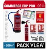 Pack Extincteurs PRO 200m² | Sécurité Incendie ERP & Bureaux