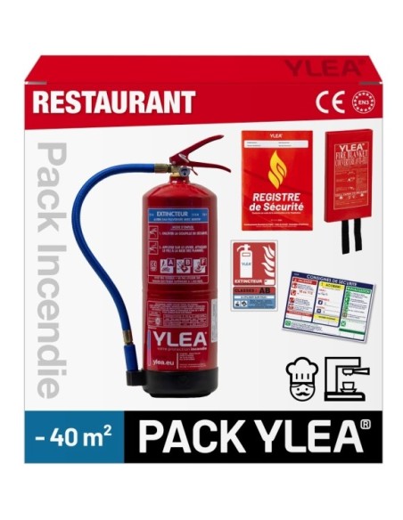 Kit Extincteur Restaurant 40m² | Conformité & Sécurité