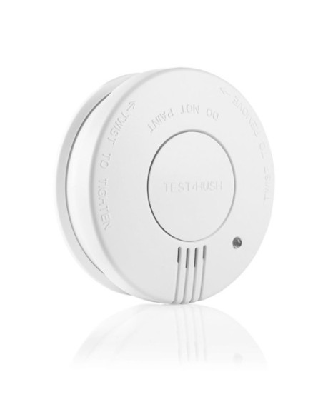 Détecteur de Fumée NF EN14604 | DAAF avec Pile 9V & Alarme 85dB