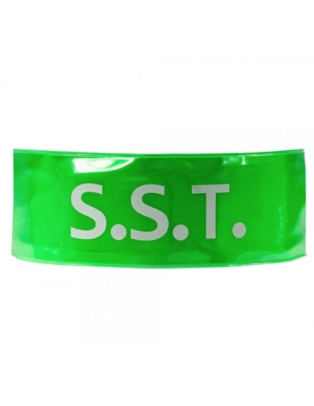 Brassard Secouriste SST Réfléchissant | Haute Visibilité
