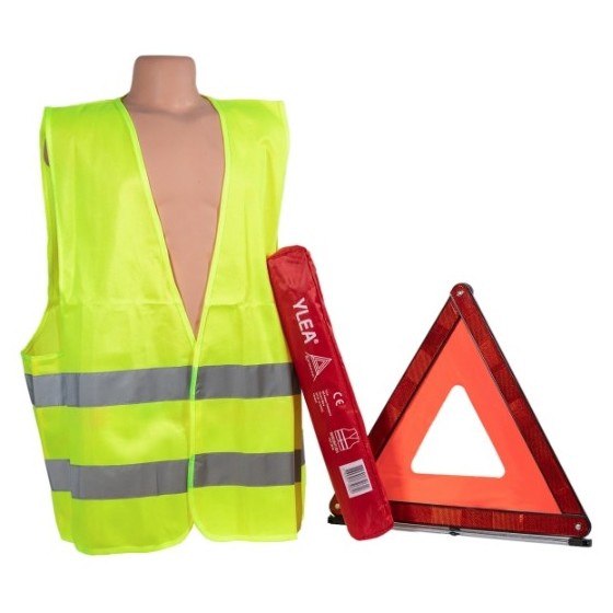 Kit Sécurité Auto | Gilet & Triangle Obligatoires au Meilleur Prix