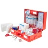 Trousse de Secours ABS Ultra-Résistante | Support Mural Inclus