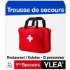Trousse de Secours Restaurant 12 Pers | YLEA Équipée