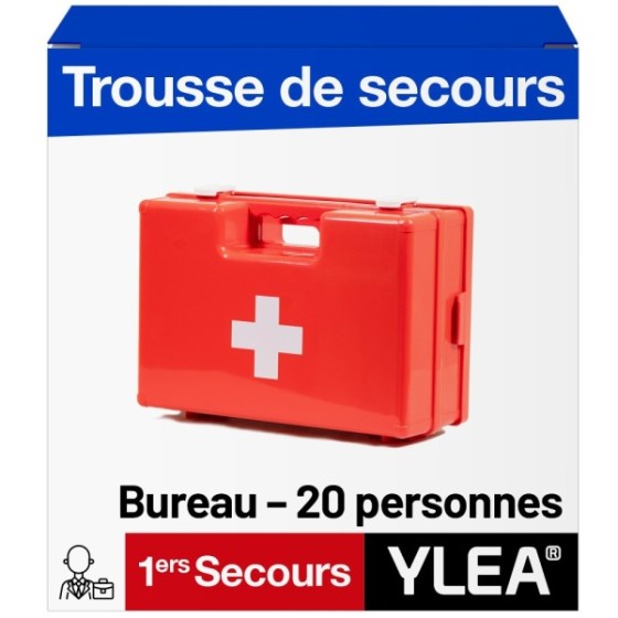 Trousse de Secours Bureau | Équipée pour Entreprise 20 Salariés