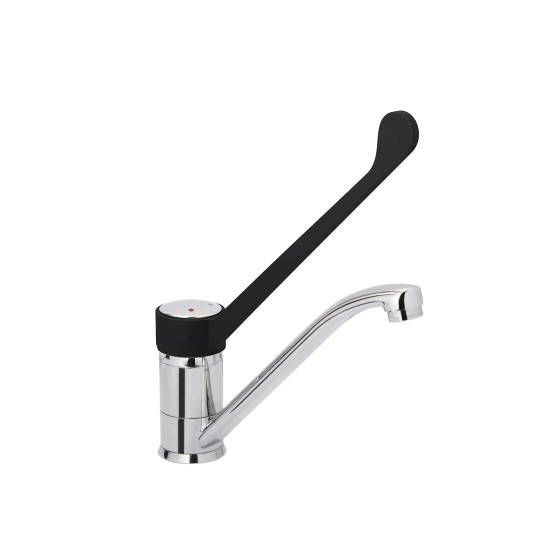 ROBINET MITIGEUR MONOTROU A COMMANDE AU COUDE