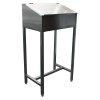 PUPITRE INOX 304, SUR PIETEMENT AVEC VERINS