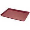 PLATEAU DE SERVICE 600X400 MM ABS ROUGE