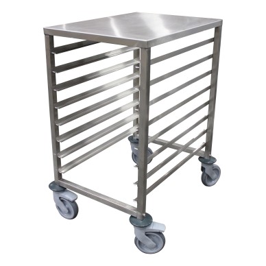 ECHELLE BASSE INOX SOUDEE, 600X400, 10 NIVEAUX