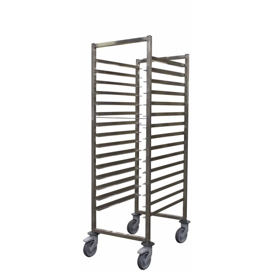 ECHELLE SOUDEE INOX A GLISSIERES 600X400 MM ENTREE