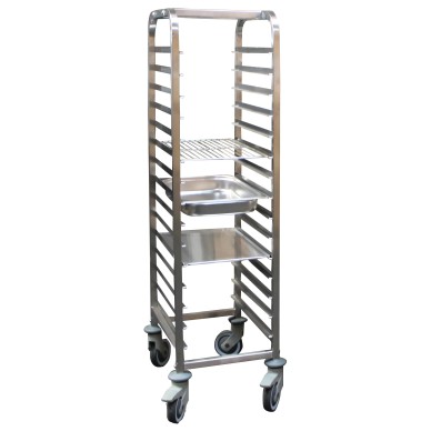 ECHELLE DEMONTABLE INOX 600X400, 15 NIVEAUX