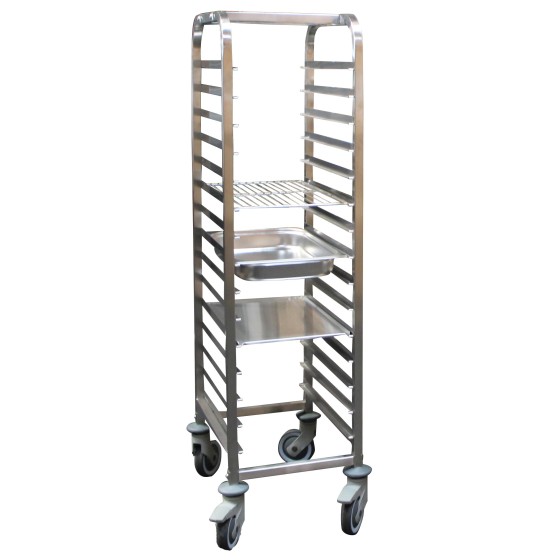 ECHELLE DEMONTABLE INOX GN1/1, 15 NIVEAUX