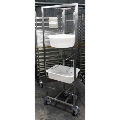 ECHELLE INOX SOUDEE POUR 8 BACS DE DIVISEUSE