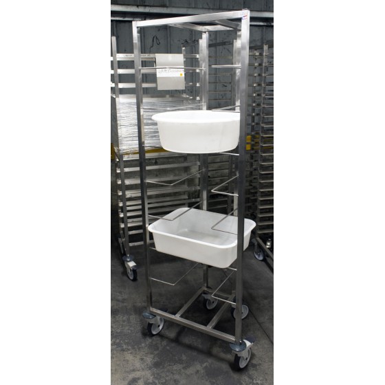 ECHELLE INOX SOUDEE POUR 8 BACS DE DIVISEUSE