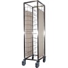 CHARIOT DE DEBARRASSAGE INOX 2X12 NIVEAUX,