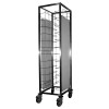 CHARIOT DE DEBARRASSAGE INOX 1X12 NIVEAUX,