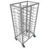 CHARIOT DE DEBARRASSAGE INOX 1X12 NIVEAUX,