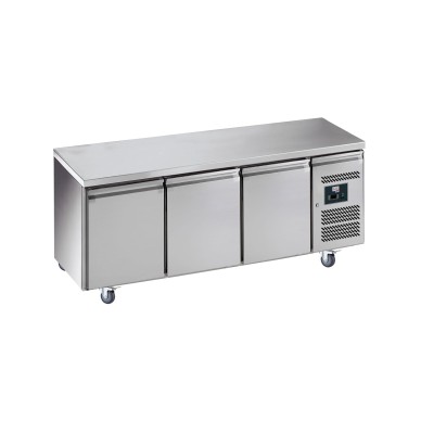 DESSERTE REFRIGEREE INOX CENTRALE, -2/+8°C,
