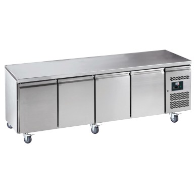 DESSERTE REFRIGEREE INOX, -2/+8°C,