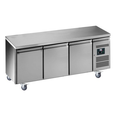 DESSERTE REFRIGEREE INOX CENTRALE -2/+8°C