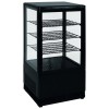 VITRINE REFRIGEREE NOIRE 68 LITRES 0°C/+12°C