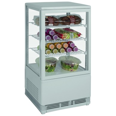 VITRINE REFRIGEREE BLANCHE 68 LITRES 0/+12°C