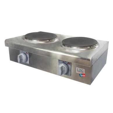 RECHAUD ELECTRIQUE A POSER, 2 PLAQUES DIAM. 230 MM