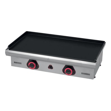 PLANCHA À SNACKER GAZ PLAQUE EN ACIER ALIMENTAIRE