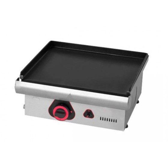 PLANCHA À SNACKER GAZ PLAQUE EN ACIER ALIMENTAIRE