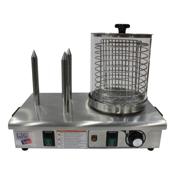 CHAUFFE-SAUCISSES ELECTRIQUE 3 PLOTS CHAUFFANTS